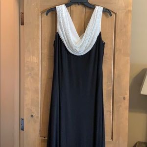 Long black formal dress